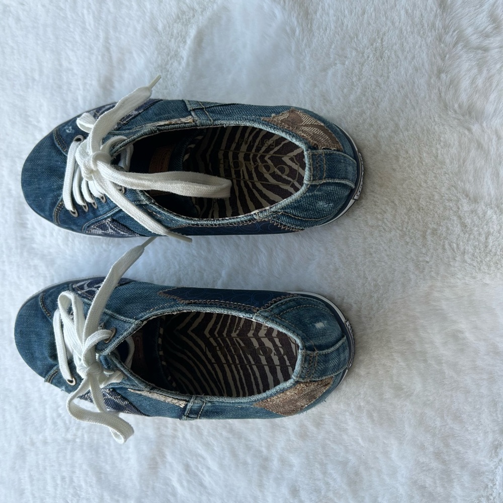 Coach Tonie Patchwork Sneakers - image 4